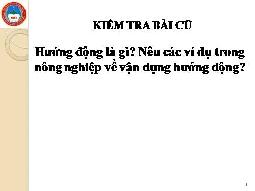 Bài 24. Ứng động