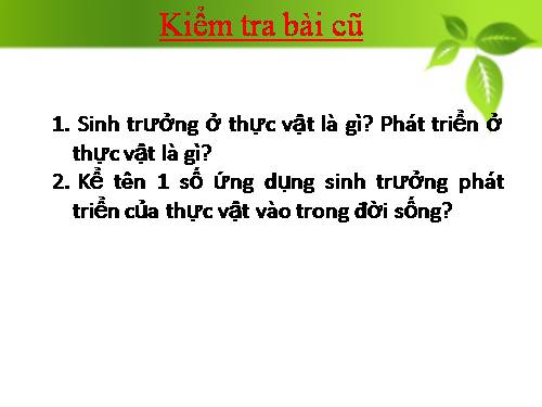 Bài 37. Sinh trưởng và phát triển ở động vật