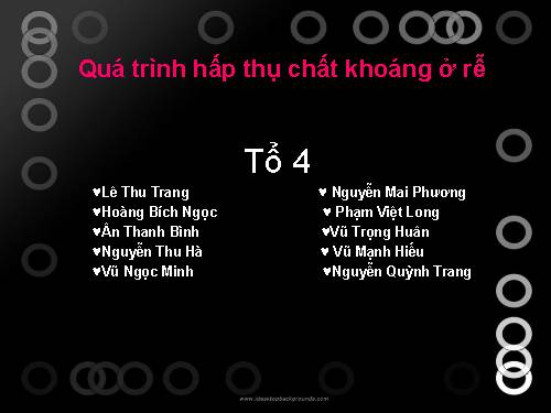 Quá trình hấp thụ chất