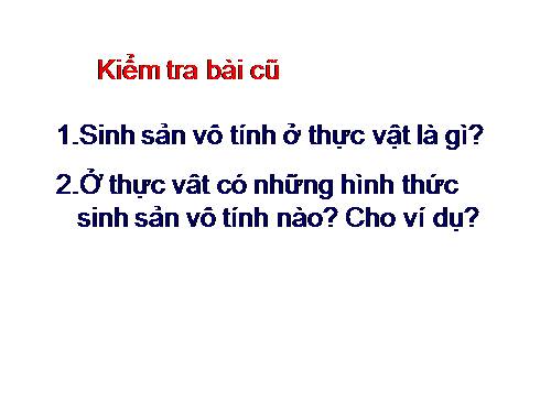 Bài 42. Sinh sản hữu tính ở thực vật