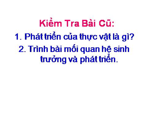 Bài 37. Sinh trưởng và phát triển ở động vật