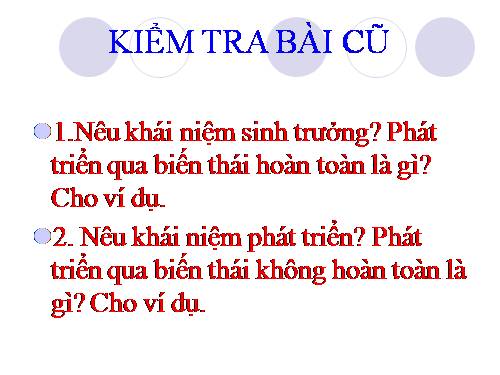 Bài 38. Các nhân tố ảnh hưởng đến sinh trưởng và phát triển ở động vật