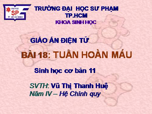 Bài 18. Tuần hoàn máu