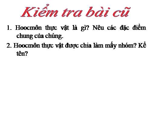 Bài 36. Phát triển ở thực vật có hoa