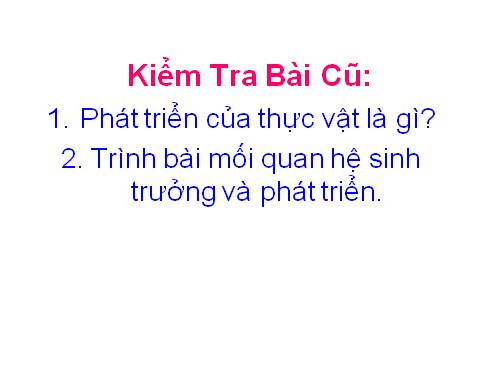 Bài 37. Sinh trưởng và phát triển ở động vật