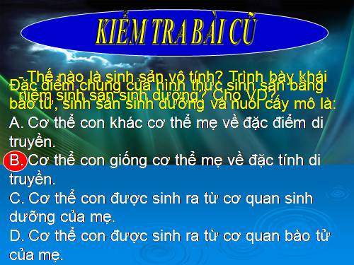 Bài 37. Sinh trưởng và phát triển ở động vật