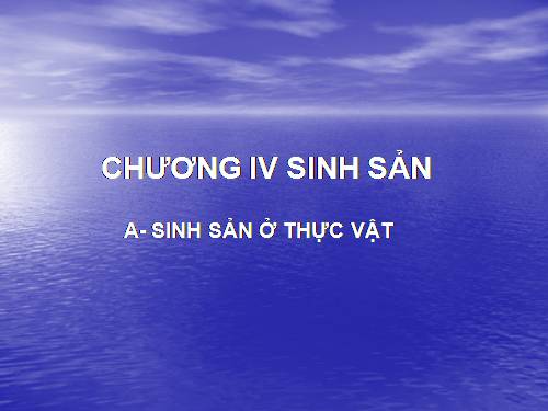 Bài 41. Sinh sản vô tính ở thực vật