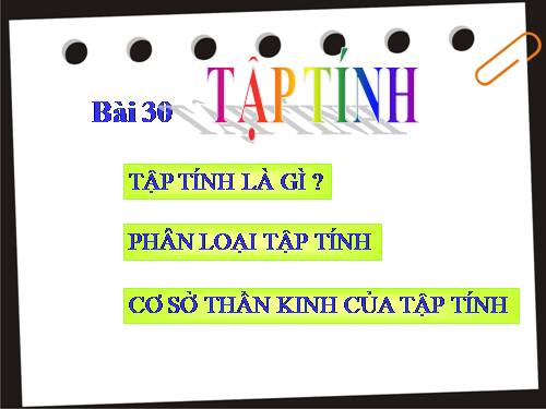 Bài 31. Tập tính của động vật