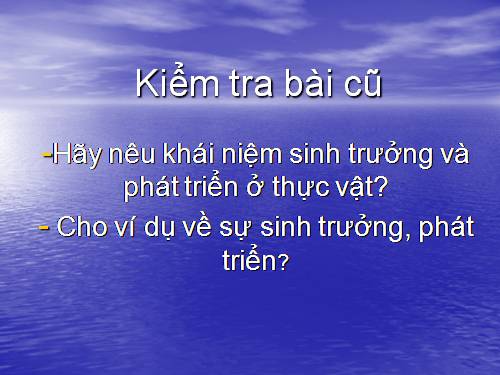 Bài 37. Sinh trưởng và phát triển ở động vật