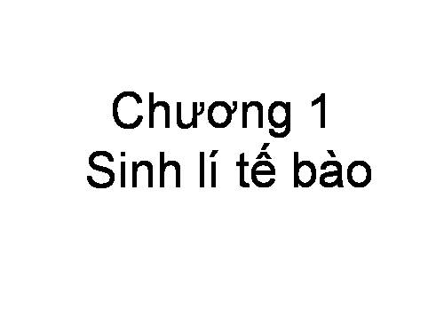 ảnh sinh lý tế bào