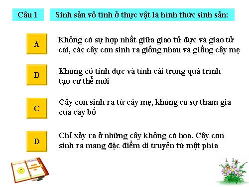 Bài 42. Sinh sản hữu tính ở thực vật