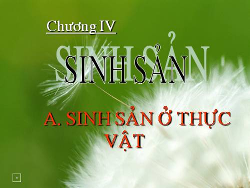 Bài 41. Sinh sản vô tính ở thực vật