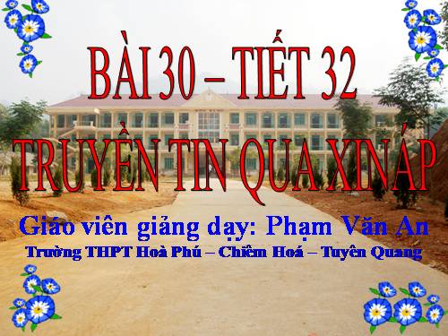 Bài 30. Truyền tin qua xináp