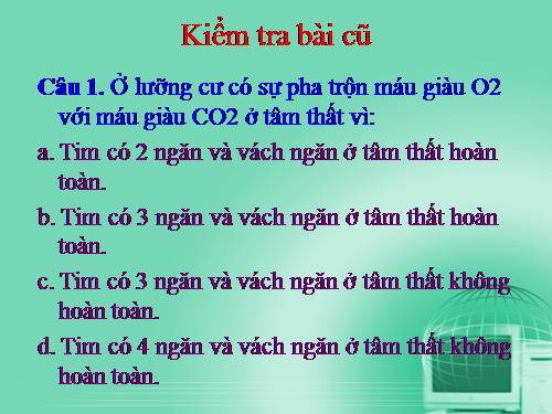 Bài 19. Tuần hoàn máu (tiếp theo)