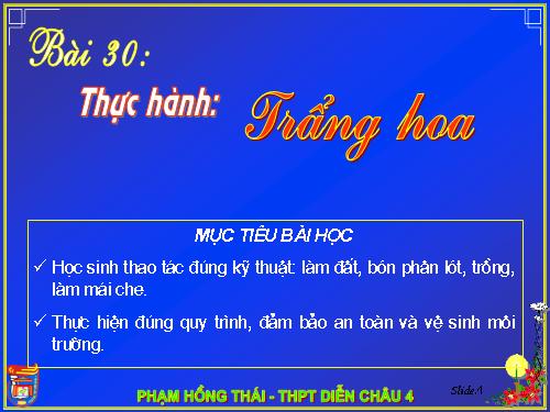 Giáo án Nghề làm vườn 11 (Trọn bộ)