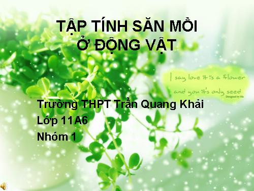 Bài 31. Tập tính của động vật