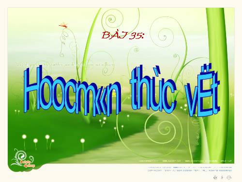 Bài 35. Hoocmôn thực vật