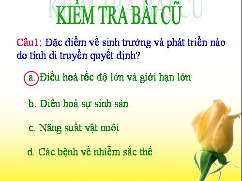 Bài 39. Các nhân tố ảnh hưởng đến sinh trưởng và phát triển ở động vật (tiếp theo)