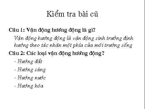 VÂN ĐỘNG