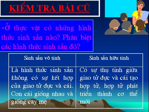 Bài 44. Sinh sản vô tính ở động vật