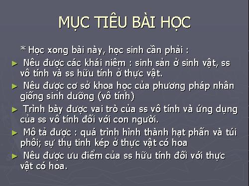 Bài 41. Sinh sản vô tính ở thực vật