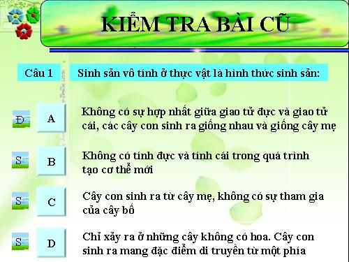 Bài 42. Sinh sản hữu tính ở thực vật