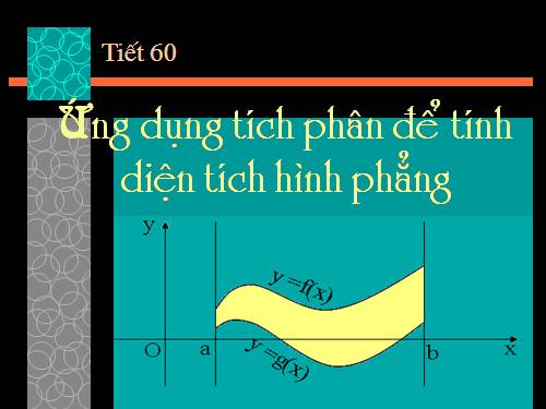 Chương III. §3. Ứng dụng của tích phân trong hình học