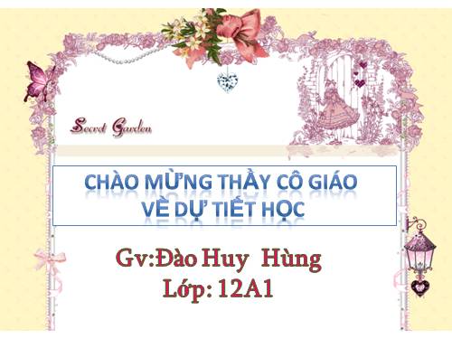 Chương II. §5. Phương trình mũ và phương trình lôgarit