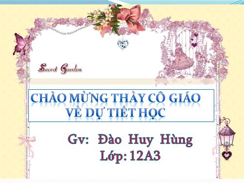 Chương II. §5. Phương trình mũ và phương trình lôgarit