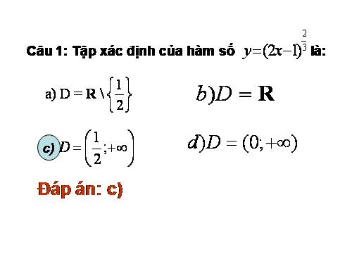 Chương II. §4. Hàm số mũ. Hàm số Lôgarit