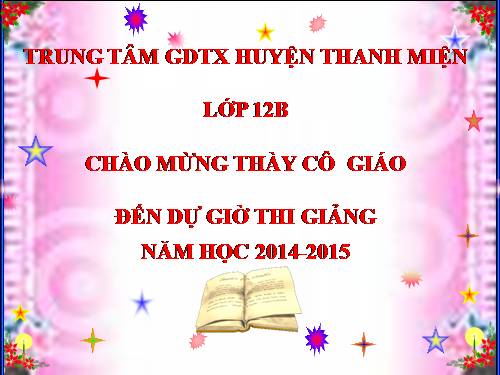 Chương II. §5. Phương trình mũ và phương trình lôgarit