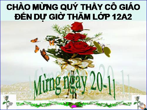 Chương II. §6. Bất phương trình mũ và bất phương trình lôgarit