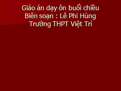 Chương I. §5. Khảo sát sự biến thiên và vẽ đồ thị hàm số