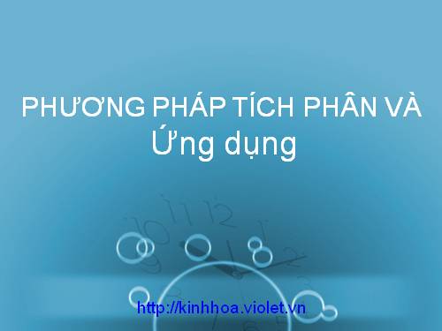 Chương III. §2. Tích phân