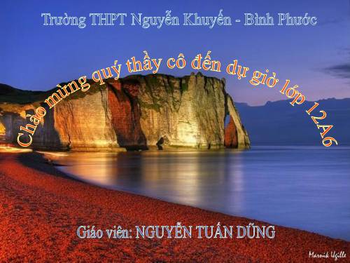 Chương II. §5. Phương trình mũ và phương trình lôgarit