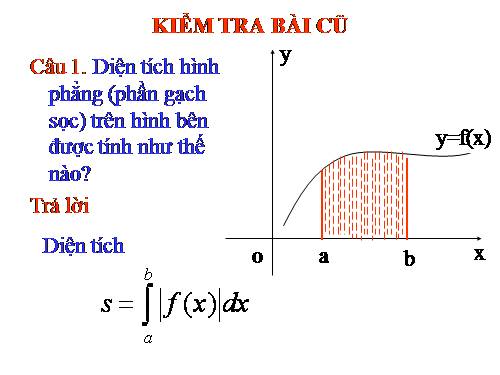 Chương III. §3. Ứng dụng của tích phân trong hình học