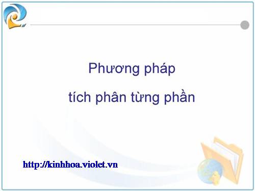 Chương III. §2. Tích phân