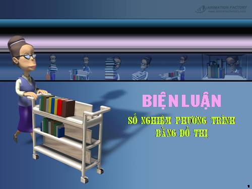 Biện luận phương trình số nghiệm bằng đồ thị