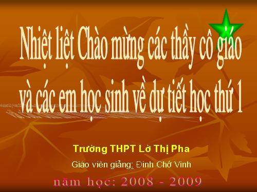 Chương IV. §1. Số phức