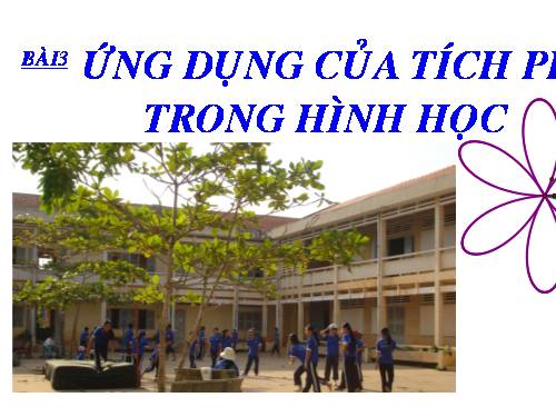 Chương III. §3. Ứng dụng của tích phân trong hình học