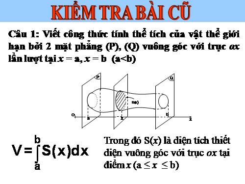 Chương III. §3. Ứng dụng của tích phân trong hình học