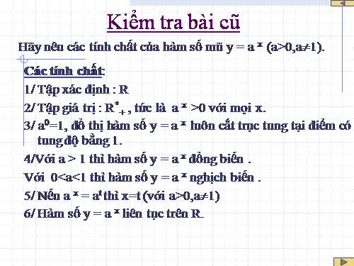 Các bài Luyện tập