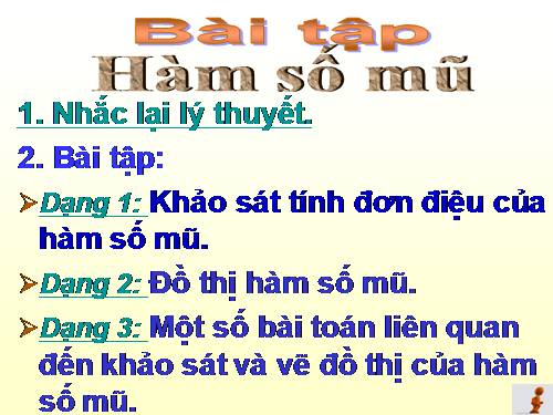 Các bài Luyện tập