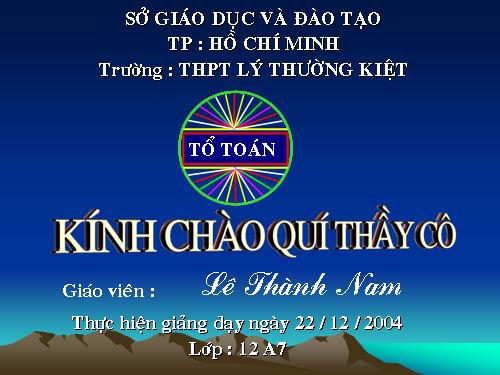 Chương III. §3. Ứng dụng của tích phân trong hình học