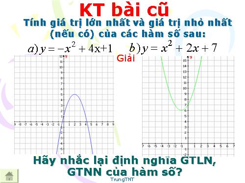 Chương I. §3. Giá trị lớn nhất và giá trị nhỏ nhất của hàm số