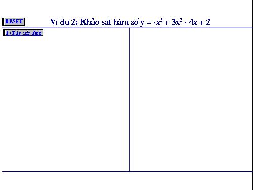 Khảo sát hàm số (Sketpad)