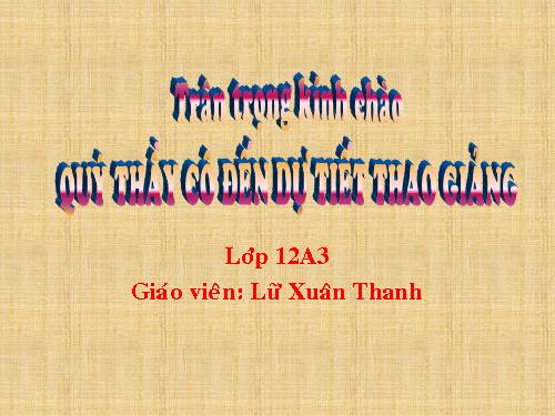 Chương III. §1. Nguyên hàm