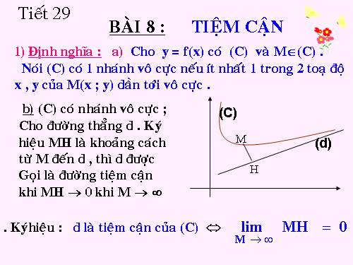 Chương I. §4. Đường tiệm cận