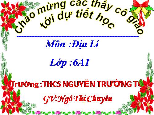 Bài 13. Địa hình bề mặt Trái Đất