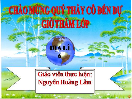 Bài 11. Thực hành: Sự phân bố các lục địa và đại dương trên bề mặt Trái Đất